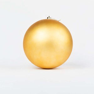 Gold <b>Plastic</b> Christmas Baubles 30cm Diameter Festival <b>Tree</b> Ornaments - Product Image 3