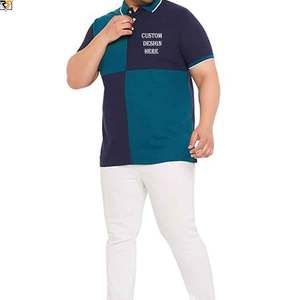 เสื้อโปโลผ้าฝ้าย100% สีทึบของผู้ชายเสื้อโปโลกอล์ฟปักโลโก้ได้ตามต้องการ - Product Image 2