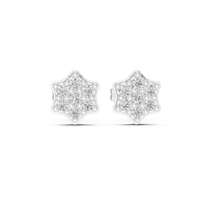 Pendientes Tradicionales de Oro del Sur DE LA India de 18K en Oro Chapado de 22K con Piedras Rojas - Product Image 4