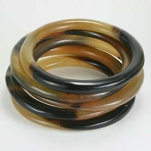 Buffalo &Ox Horn Made Jewelry Handmade Natural Horn Color <b>Bangle</b> Bracelet with <b>love</b> and Best Design <b>Bangle</b> Horn <b>Bangle</b> Bracelet - Product Image 2