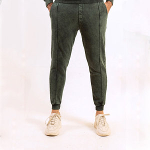 Chándal Estampado con Lavado Ácido para Hombre, Alta Demanda, 100% Algodón, Colores y Tallas Personalizables, MOQ Bajo de 20 Conjuntos, Fabricante OEM de Pakistán - Product Image 3