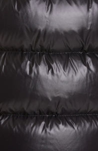 Veste matelassée en toile à capuche pour homme Respirante Rembourrée Automne Noir Logo OEM personnalisé Surdimensionnée Prix bas - Product Image 5