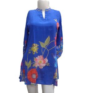 Robe ethnique Kurti en crêpe de rayonne pour femme à la demande à un prix abordable disponible auprès d'un fournisseur indien - Product Image 1