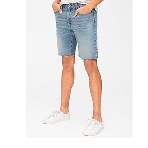 Fabricant Pantalon en jean brodé sur mesure pour hommes, coupe ample, épais, 100% coton gaufré, short en jean vintage Hip Hop - Product Image 2