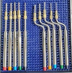 Juego de Osteótomos Profesional de 5 Piezas, Instrumentos Dentales de Acero Inoxidable de Primera Calidad, Instrumento Médico Recto Ajustable - Product Image 4