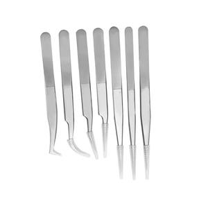 Pinzas de maquillaje para pestañas, extensiones de pestañas, pinzas antiestáticas para belleza, cuidado Personal - Product Image 6