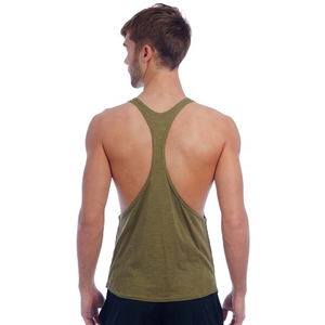 Manufacturer's Best Customizable Men's Knitted Tank <b>Tops</b> Hot Style Bodybuilding Stringer Factory-Made High Street Style <b>Low</b> Rate - Product Image 3