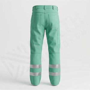 กางเกงทำงานสะท้อนแสง ปลอดภัยในเวลากลางคืน คุณภาพสูง ทนทาน ระบายอากาศได้ดี สำหรับงานซ่อมบำรุง ขายส่งจำนวนมาก ทนทาน - Product Image 2