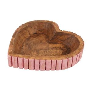 Recién llegado, venta al por mayor, buen precio, bohemio, escuchar, portavelas de madera, cuenco de masa decorativo, accesorios de decoración para el hogar hechos en la India - Product Image 4