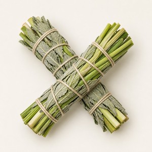 Varitas de hierbas para fumigar con hierba de limón y salvia al por mayor |   Paquetes de Limpieza al por Mayor para Revendedores |   Alternativa de Salvia Blanca de Marca Privada |   Stock de EE. UU. - Product Image 1
