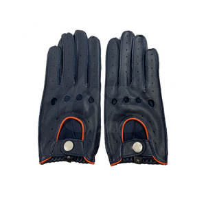 Offre Spéciale couleur unie hiver chaud gants en cuir fonctionnalité d'écran tactile prix raisonnable pour une utilisation quotidienne en plein air décontracté plaine - Product Image 2