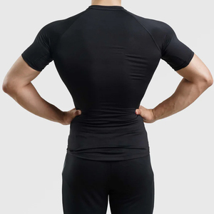 <b>Compression</b> <b>Shirts</b> OEM Custom High Quality <b>Men's</b> MMA Rash Guard Breathable Anti-Bacterial Quick Dry Seamless Long Sleeve T-<b>Shirt</b> - Product Image 2
