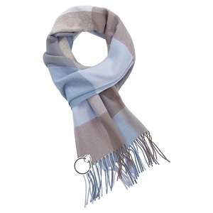 Bufanda de invierno de punto largo bordada personalizada para niños pequeños Unisex bufanda estampada de otoño suave y cálida accesorio de moda para niños - Product Image 1