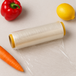 ฟิล์มพีวีซีห่ออาหารที่มีความชัดเจนสูงและแข็งแรงยืดได้ห่อพลาสติกครัวแบบกำหนดเองสำหรับเก็บอาหารทุกวัน - Product Image 5
