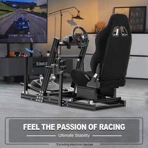 Support de volant de simulation de course en aluminium F1 avec siège compatible avec le modèle Logit-ech G920 50565 - Product Image 6