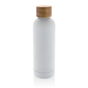 Vasos Térmicos Sostenibles de Acero Inoxidable, Botella Térmica de Madera Reciclada, Gadgets - Product Image 4