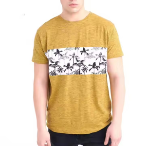 Camiseta de manga larga de algodón para hombre relajado de alta calidad al por mayor, camiseta de manga larga de marca en blanco con cuello redondo personalizada - Product Image 5