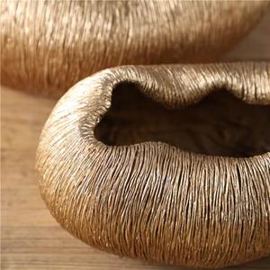 Vase à fleurs de table creux en métal fait main de qualité supérieure moderne Vases d'affichage décoratifs pour salon et réception de mariage pour la maison - Product Image 6