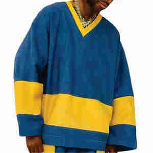 Conjunto Deportivo de Mezclilla Extra Grande Estilo Vintage Y2K para Hombre, Conjunto de Mezclilla Lavada con Hombros Caídos Estilo Hip Hop Urbano - Product Image 5