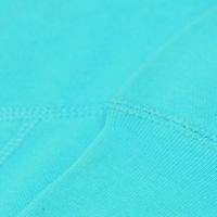 Sweat à capuche zippé personnalisé pour homme, en polaire bleu cyan de qualité supérieure, fabrication numérique directe d'usine de Sialkot, haute qualité