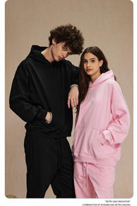 Sweat-shirt à capuche unisexe en molleton 100 % coton, épais, respirant, de haute qualité, pour homme, idéal pour l'hiver et les loisirs - Product Image 3