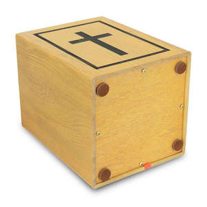 กล่องโกศและโลงศพสำหรับผู้ชายและผู้หญิงโกศจากไม้โกศตกแต่งด้วยโกศแบบธรรมดาสำหรับขี้เถ้าของมนุษย์ - Product Image 2