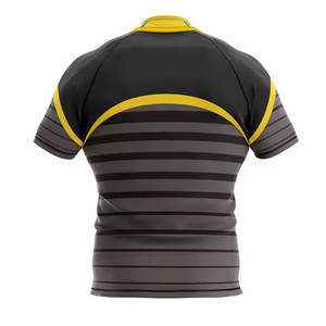 Vente en gros de maillot de rugby de haute qualité, vêtements de football légers et respirants, meilleure chemise de rugby de sport imprimée par sublimation de grande taille - Product Image 2