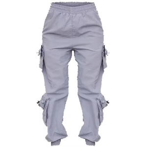 Pantalones gruesos de algodón/poliéster de la mejor calidad para mujer, lo mejor para el invierno, diseño personalizado informal en todos los colores, pantalones Cargo para mujer - Product Image 6
