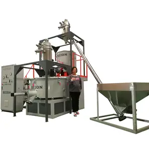 MUYBIEN mixer tepung plastik pvc SRL-Z/mesin mixer bahan mentah pvc