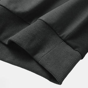 Sweat à capuche pour hommes, pull court surdimensionné en polaire confortable avec un style décontracté et à la mode pour un streetwear d'hiver confortable au quotidien - Product Image 4