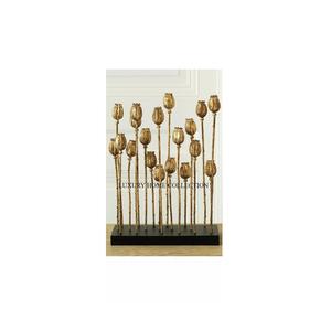 Ensemble De 3 Bougeoirs En Métal De Différentes Tailles De Qualité Supérieure Conception Attractive Nouveau Style Métallique Bougeoir Unique - Product Image 2