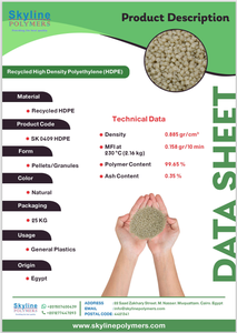 Polyéthylène haute densité naturel recyclé (pellets r-HDPE) - Product Image 3