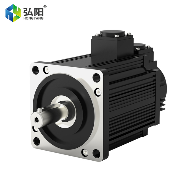 DETON 110 Three-Phase AC 220V Servo Motor 0.6-1.8KW 2.0-6.0N.m IE4 Efficiency Flange Mount 2000-3000rpm for CNC Router/CNC