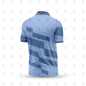 เสื้อเชิ้ตผู้ชายสีพื้น สัมผัสหรูหรา ผ้าผสมคอตตอนและโพลีเอสเตอร์ ระบายอากาศได้ดี ป้องกันรอยยับ แขนสั้น ผ้าถัก - Product Image 5