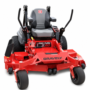 Tracteur à gazon Gravely Pro-Turn 472 4x4 à transmission par engrenages, rouge, haute productivité - Product Image 4