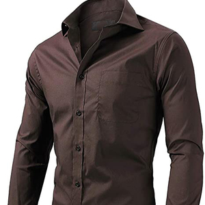 Camisa de manga larga para hombre ligera, transpirable sostenible, cómoda, camisas ligeras para hombre con color personalizado - Product Image 1