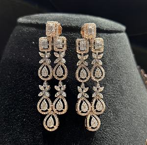 Elegant Luxury 14K Gold Natural <b>Diamond</b> Round Brilliant Cut Women's Necklace Set Third Party Certified <b>Jewelry</b> Collection - Product Image 6