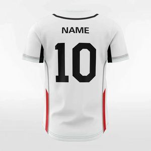 100% poliéster béisbol Jersey tamaño adulto personalizado Color sólido equipo deportivo uniforme ropa deportiva conjuntos transpirable secado rápido hecho - Product Image 3