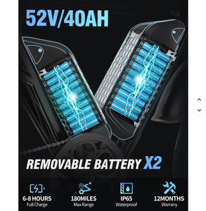 Oferta de Venta con Entrega Rápida, Motor Dual, Batería de Litio, Capacidad de Carga de 150 kg, Ruedas de Acero Aleado - Product Image 3