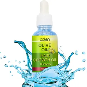 Aceite para el crecimiento del cabello, Aceite hidratante y alisador de marca privada para todos los tipos de cabello