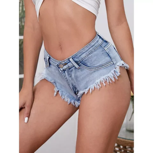 Stylish New Design Women Denim <b>Shorts</b> Quick Dry Waterproof Breathable Summer Sustainable Fashion Clothing - Product Image 3