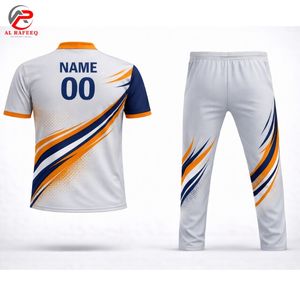 Ensemble de maillot de cricket personnalisé en gros, sublimation, design sportif, créez votre propre uniforme de cricket, uniforme de cricket directement de l'usine - Product Image 2