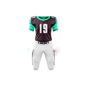 Meilleur uniforme de football américain 2024 Concevez votre propre maillot de football américain pour les jeunes de l'équipe de sublimation - Product Image 4