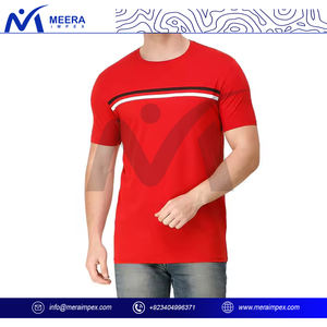 Camiseta personalizable para hombre con costuras duraderas, opciones de impresión de logotipo y ajuste moderno para deportes, oficina y eventos - Product Image 2