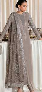 Vestido indio paquistaní Salwar Kameez, traje de fiesta, vestido étnico de boda para mujer, 3 piezas para mujer, 4 estaciones, vestidos cosidos pesados - Product Image 2