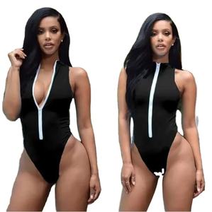 Traje de Baño de Entrenamiento de Una Pieza de Alta Calidad para Mujer con Sujetador Deportivo, Ropa Deportiva para Damas, Traje de Competición - Product Image 1