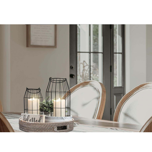 Linterna de vela de metal Mini linterna colgante para velas para la decoración del jardín del hogar - Product Image 3