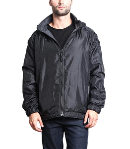 Chaqueta de Lluvia de Nailon para Hombre, Diseño 2026, con Capucha, Cuello Alto y Cierre de Cremallera, Transpirable, en Oferta - Product Image 1