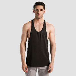 Camiseta sin mangas de verano de alta calidad para hombre al por mayor, Camiseta deportiva sin mangas de 100g, camiseta sin mangas de algodón de peso pesado para hombre - Product Image 1