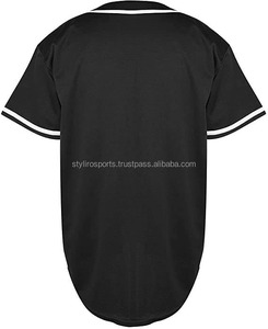 Unisex Customizable Baseball Softball Jersey OEM Sublimated Polyester Sportswear Name Print Plain Cheap Blank Custom Jerseys Buy - Product Image 6